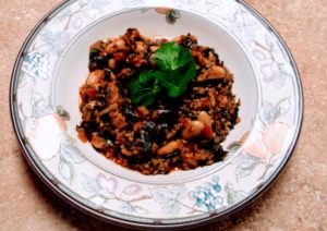collards and white beans