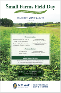 Small Farms Field Day Flyer