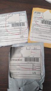 Image of seed packets from China