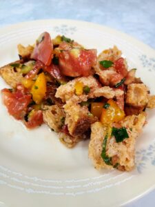 Tomato Herb Bread Salad