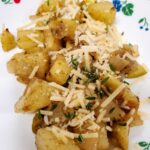 Pan Fired Potatoes with Apples