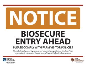 Cover photo for Biosecurity Isn't Just for Poultry and Pigs